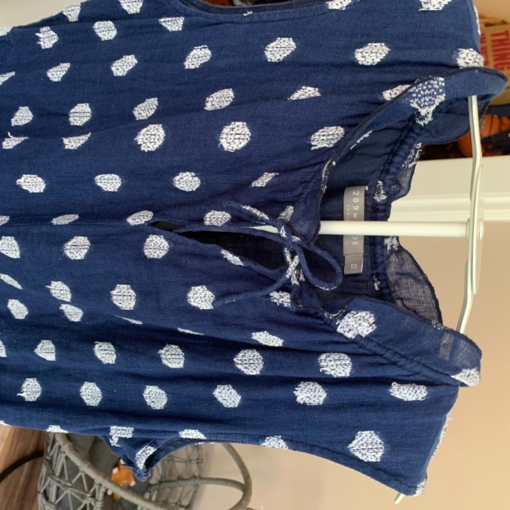 209 Wst 38 100 percent Linen dress. Worn 2x. - Picture 2 of 3